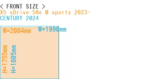 #X5 xDrive 50e M sports 2023- + CENTURY 2024
